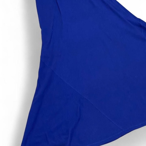 Polo by Ralph Lauren Royal Blue Thermal Knit Maxi Dress - Picture 3 of 4